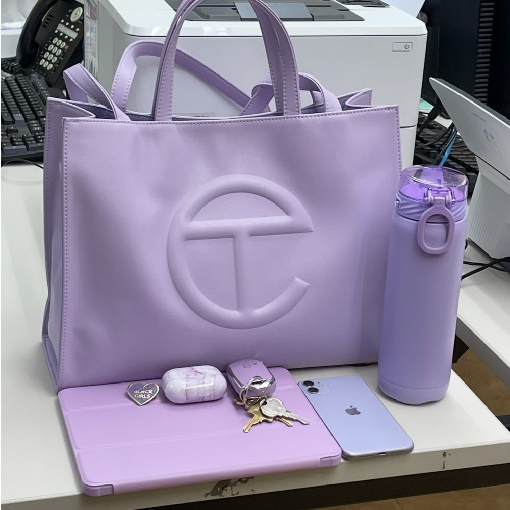 Telfar Pastel Purple Tote Bag